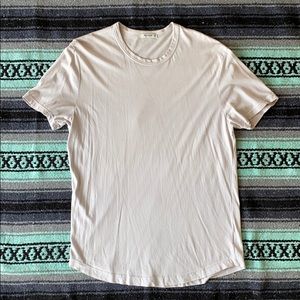 Buck Mason Slub Curved Hem Tee